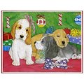 Pipsqueak Productions Pipsqueak Productions C466 Holiday Boxed Cards- Cocker Spaniel English Mix C466